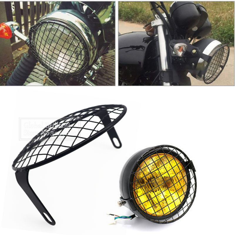 Phone Accessories Company - Universal 7inch Retro Style Motorcycle Headlight