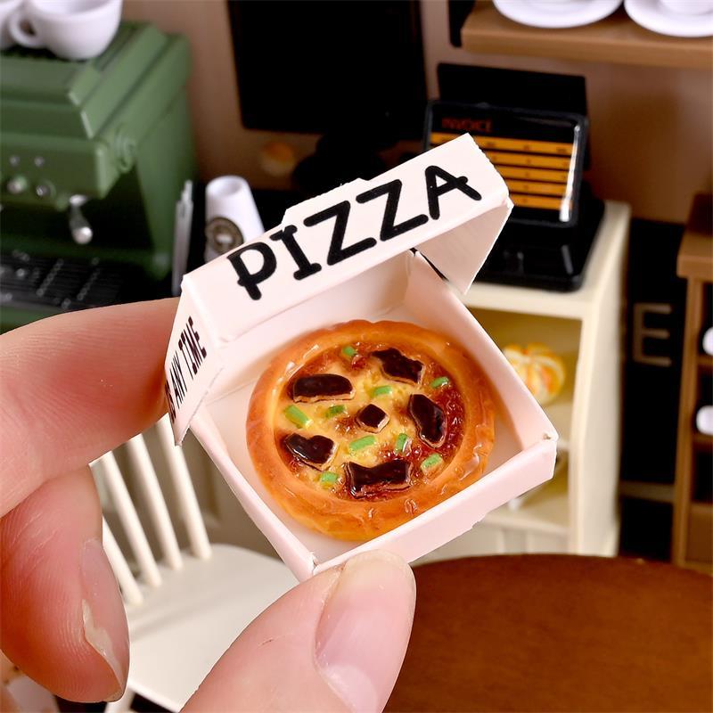 Phone Accessories Europe - 5/10 Pcs 1:12 Miniature Dollhouse Pizza