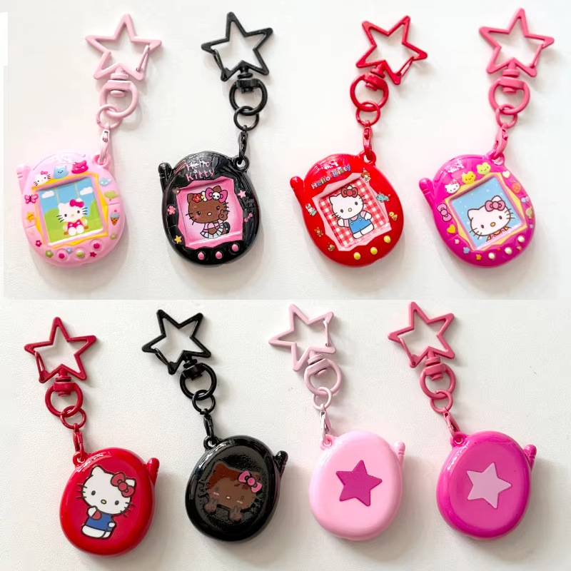 Phone Accessories Keychain - Sanrio Mobile Phone Hello Kitty Star