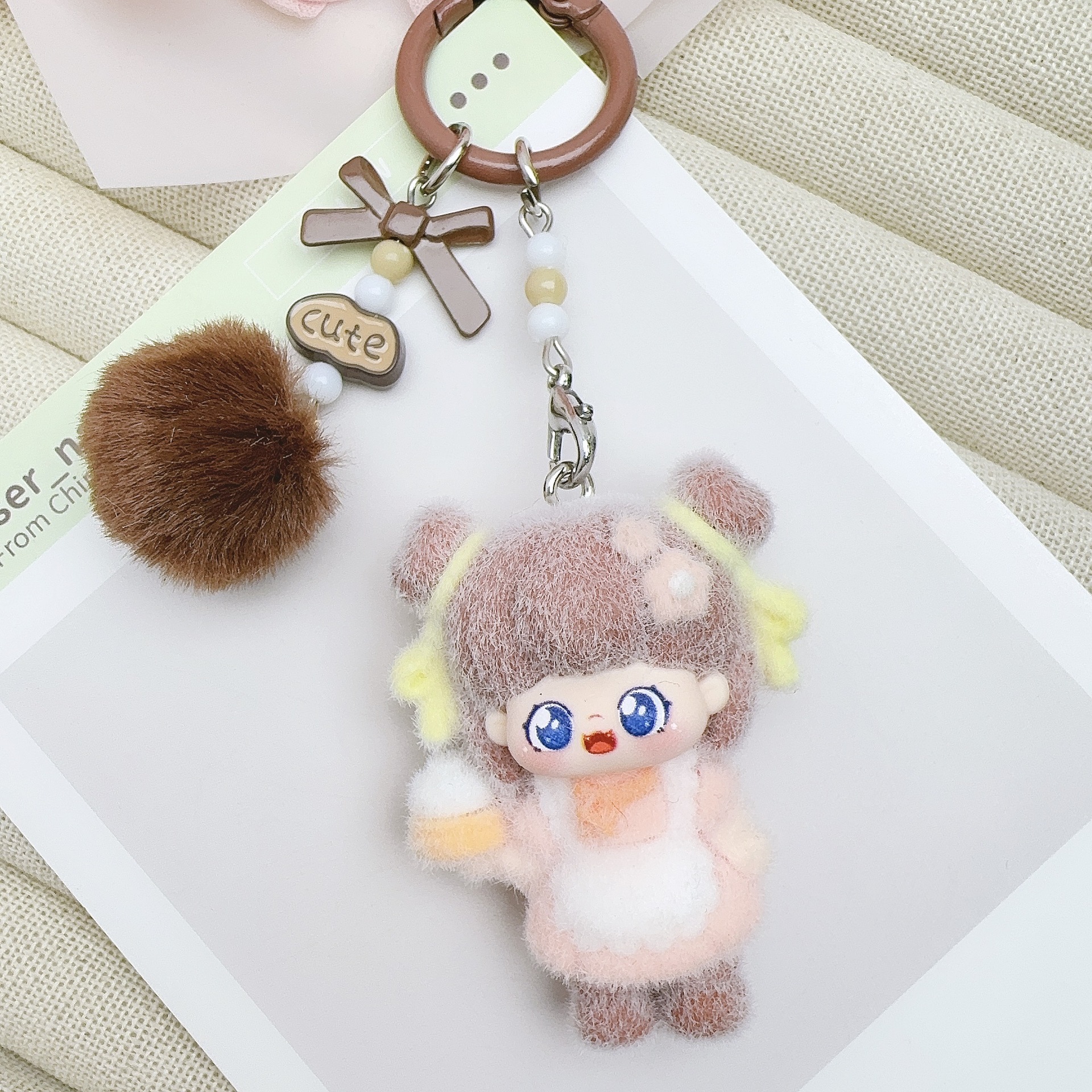 Phone Accessories Keychain - for Baby Three Keychains Cute on