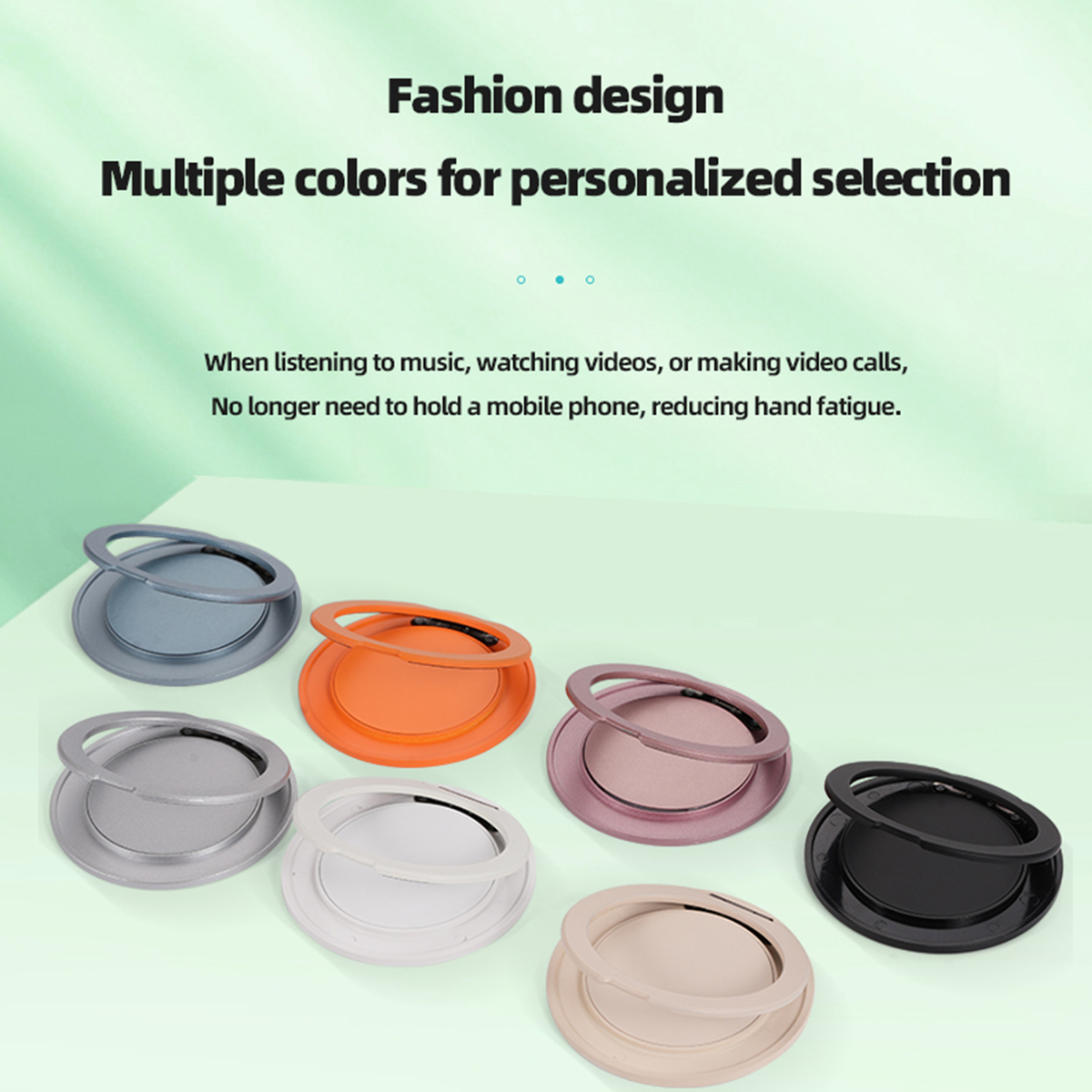 Phone Accessories And Gadget - Multifunctional Portable Rotable Phone Stand Back