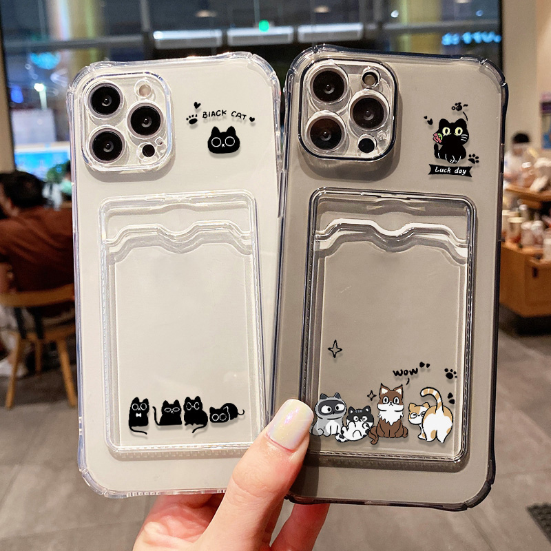 Phone Accessories To Sell - Cute Black Cat Phone Case For