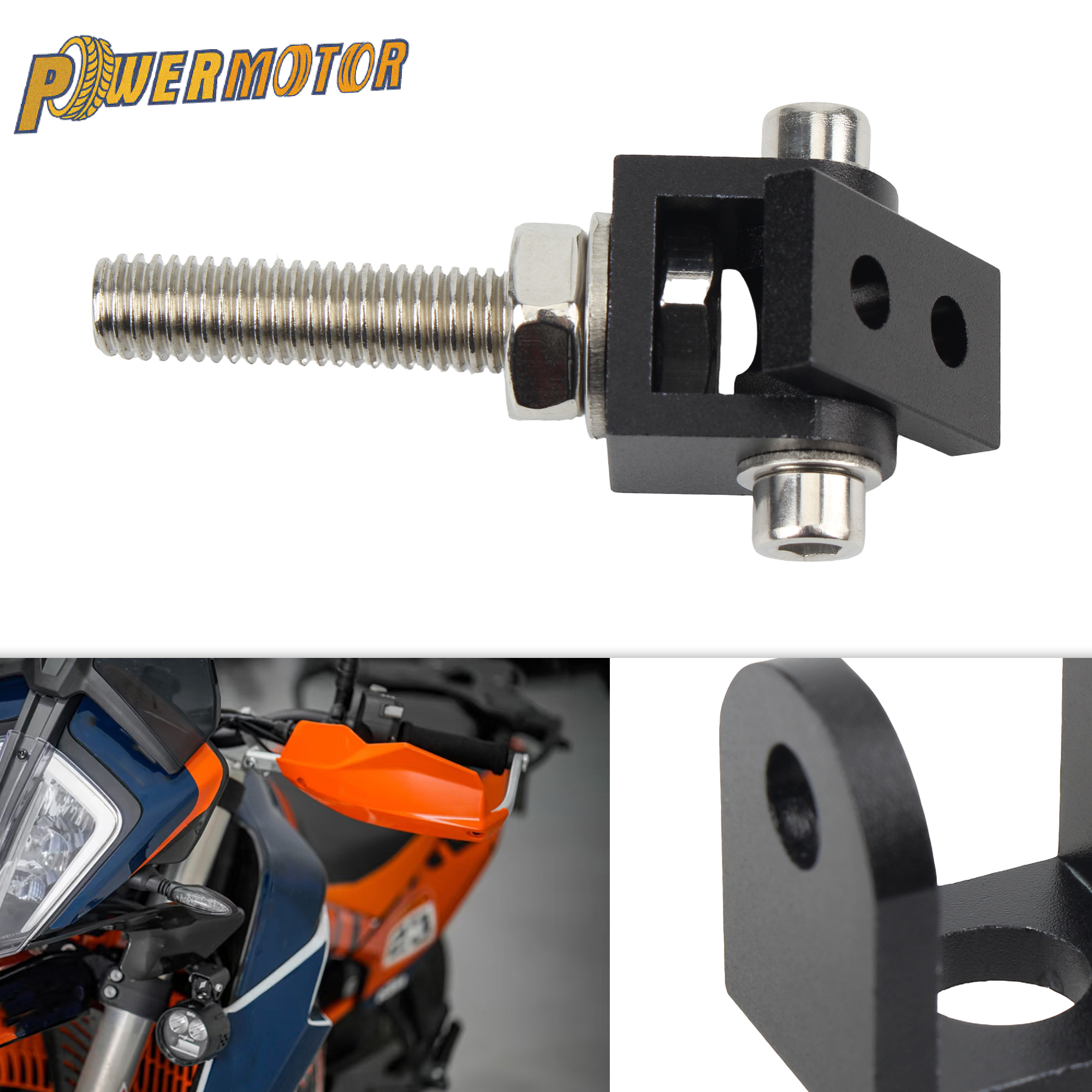 Phone Accessories Company - 8mm Universal Motorcycle Led Headlight Extension