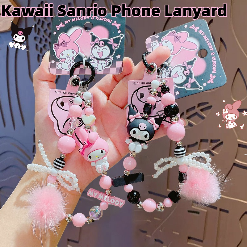 Phone Accessories Keychain - Kawaii Sanrio INS Girlish Phone Lanyard
