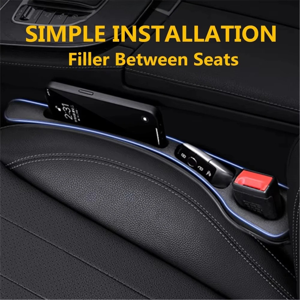 2pcs Universal Car Seat Gap Fi - مراجعة Phone Accessories Organizer وسعره