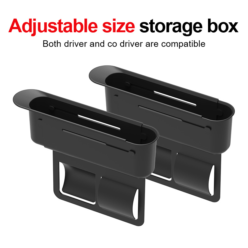 2PC Adjustment Car Seat Gap St - مراجعة Phone Accessories Organizer وسعره