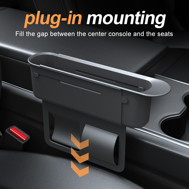 2PC Adjustment Car Seat Gap St - مراجعة Phone Accessories Organizer وسعره