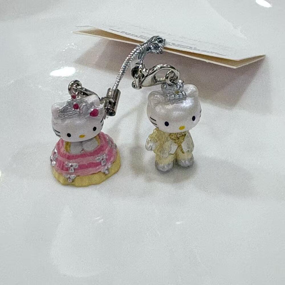 Kawaii Hello Kitty Wedding Dre - مراجعة Phone Accessories Keychain وسعره