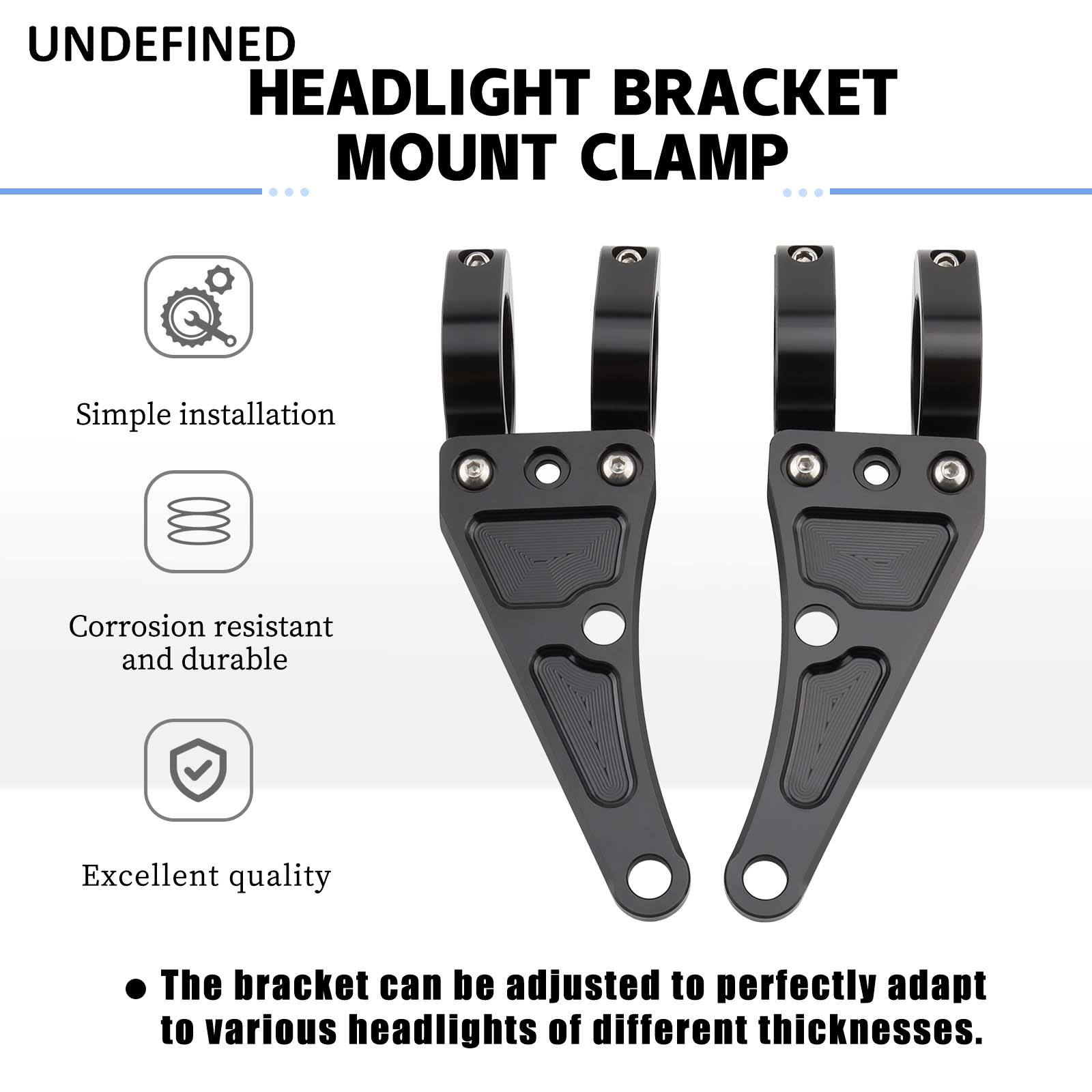 33mm-58mm Headlight Bracket Mo - مراجعة Phone Accessories Company وسعره