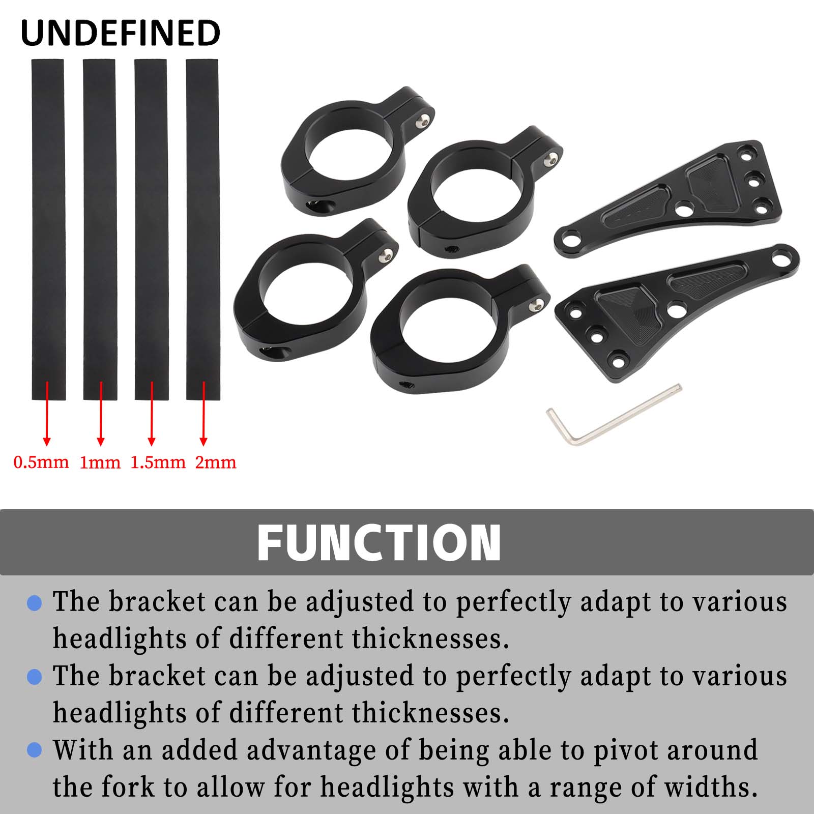 33mm-58mm Headlight Bracket Mo - مراجعة Phone Accessories Company وسعره