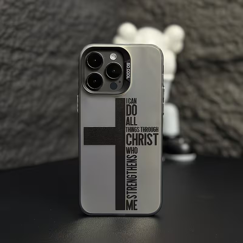 Anti Fingerprint Cross Bible P - مراجعة Phone Accessories To Sell وسعره