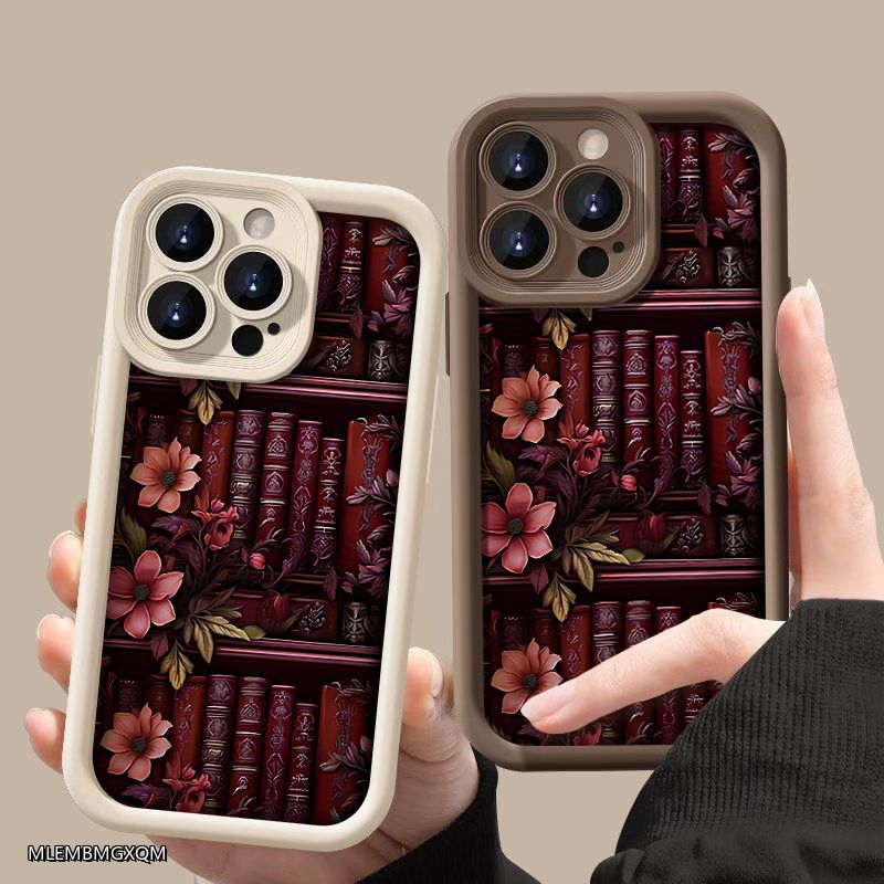 Book Flower Trendy Pattern Pho - مراجعة Phone Accessories To Sell وسعره