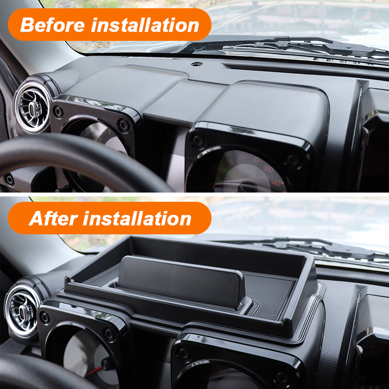 Car Dashboard Storage Box for  - مراجعة Phone Accessories Organizer وسعره