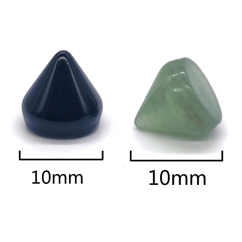10*10mm Natural Crystal Stone  - مراجعة Phone Accessories Europe وسعره
