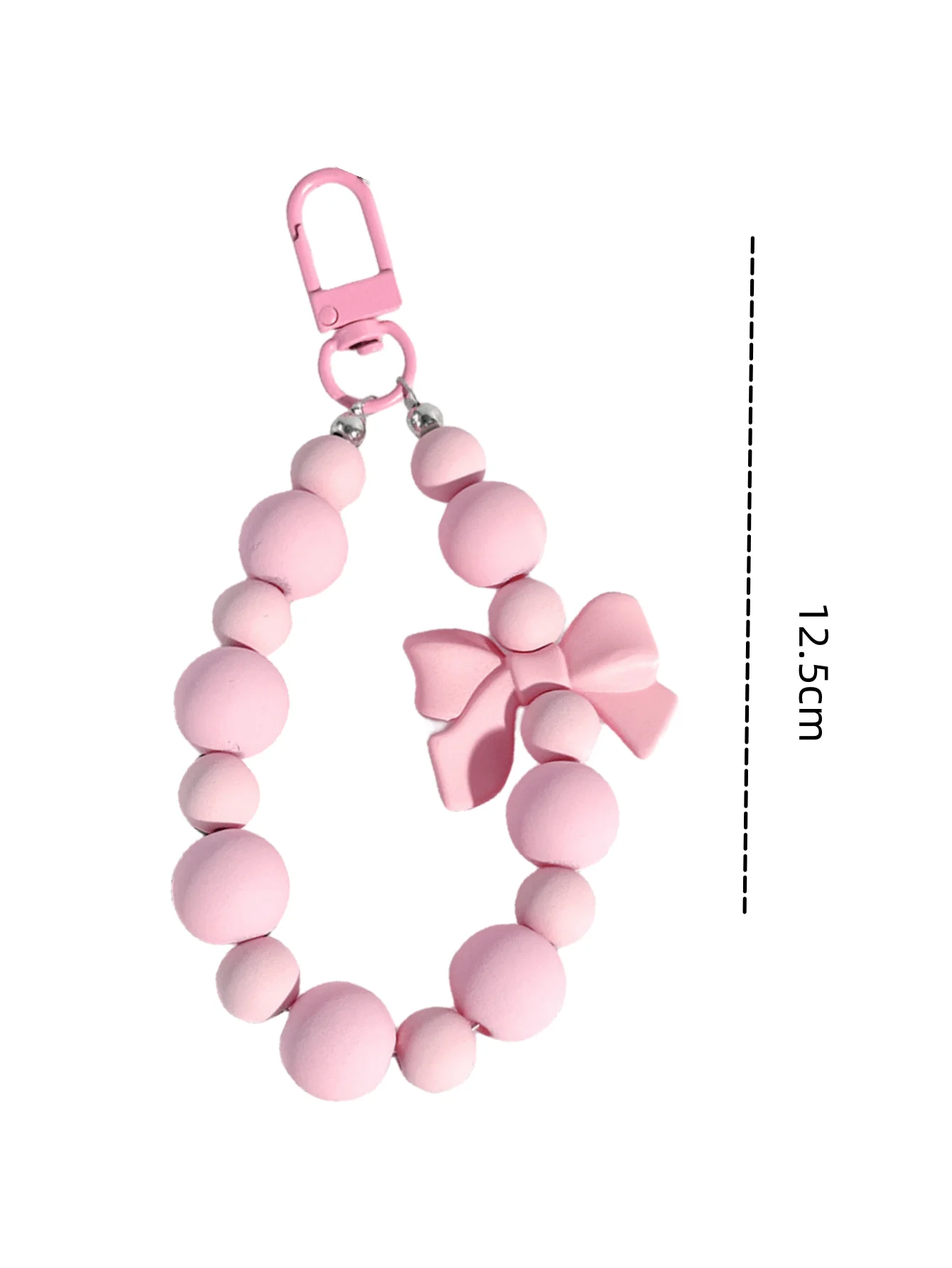 1pc Pink Pearl Bow Keychain Mo - مراجعة Phone Accessories For Teen Girls وسعره