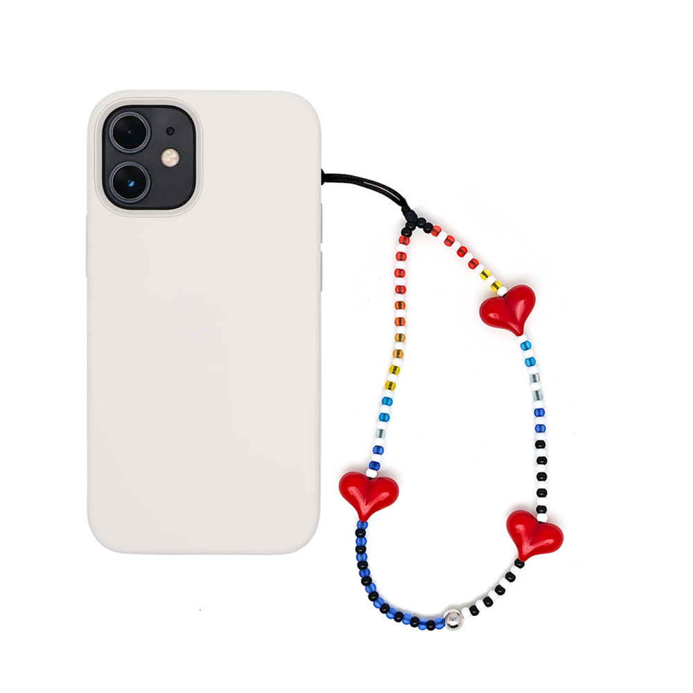 HERLOOK Y2K Beaded Heart Phone - مراجعة Phone Accessories For Teen Girls وسعره