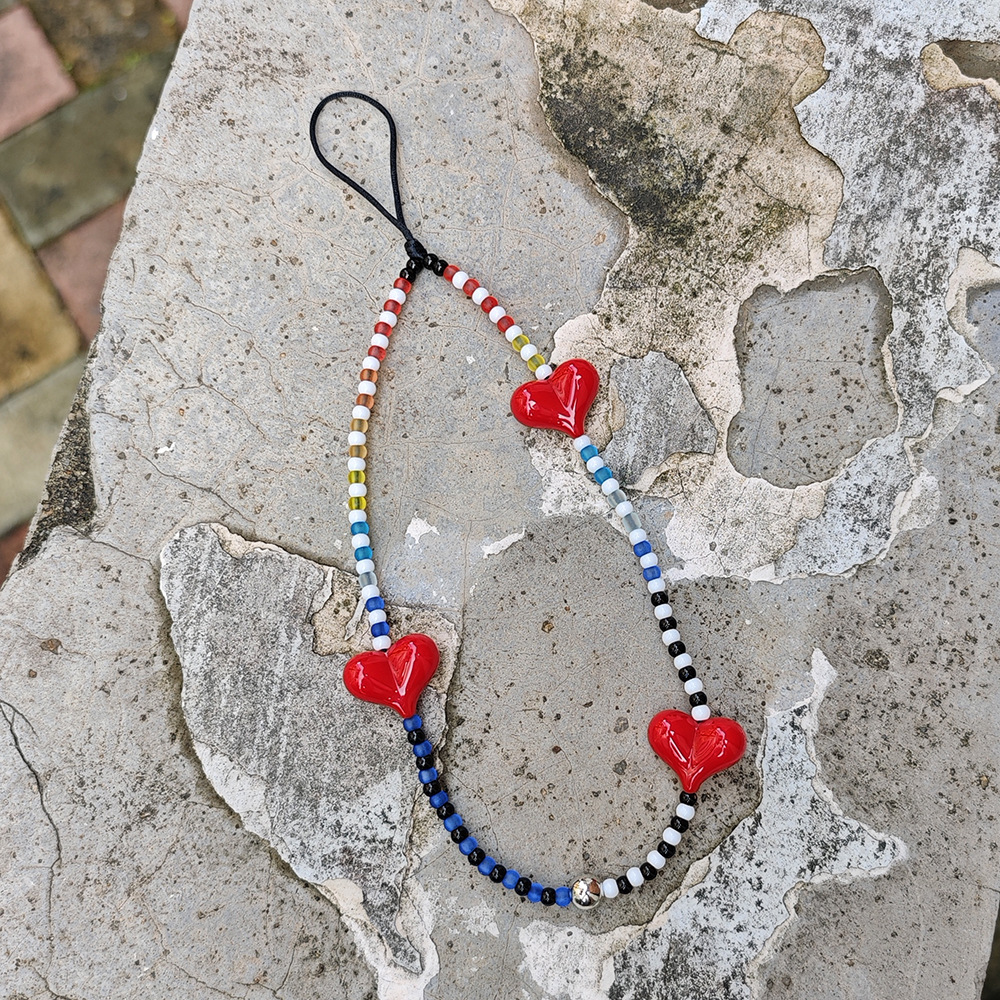 HERLOOK Y2K Beaded Heart Phone - مراجعة Phone Accessories For Teen Girls وسعره