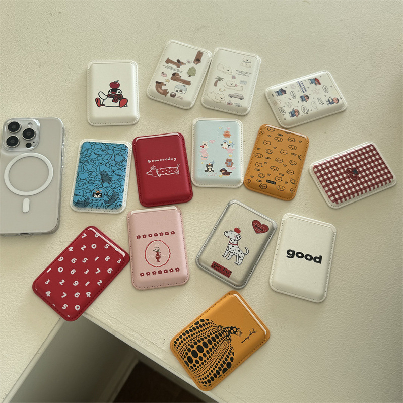 Cute Cartoon PU Leather Magnet - مراجعة Phone Accessories For Teen Girls وسعره