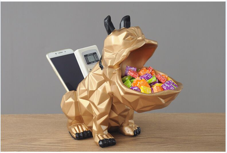 Creative geometric bulldog res - مراجعة Phone Accessories Europe وسعره