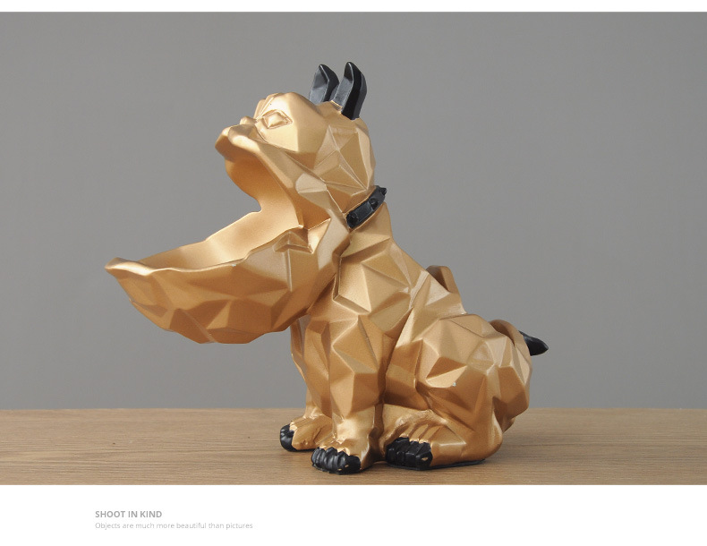 Creative geometric bulldog res - مراجعة Phone Accessories Europe وسعره