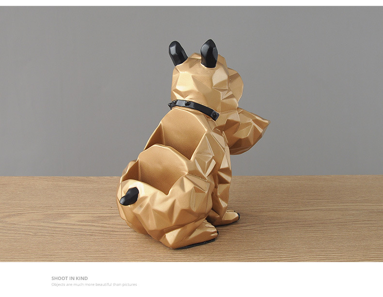 Creative geometric bulldog res - مراجعة Phone Accessories Europe وسعره