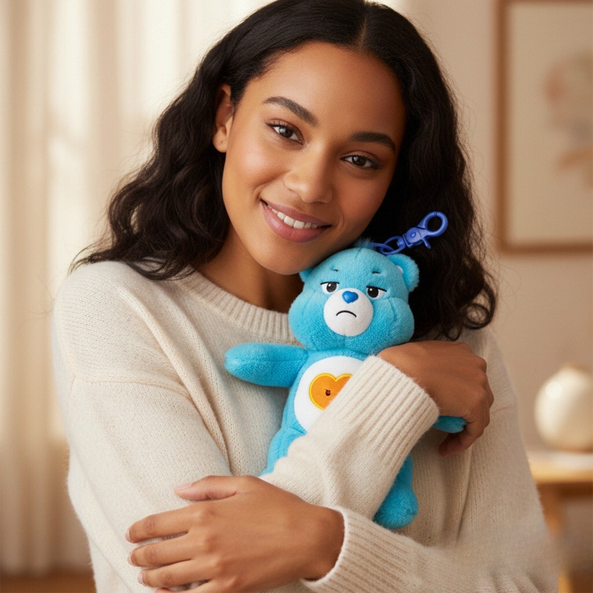 Care Bears Plush Kawaii Carebe - مراجعة Phone Accessories Keychain وسعره