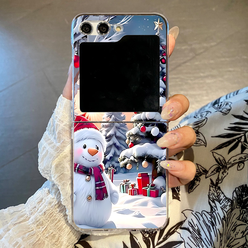 Christmas Snowman Elk Phone Ca - مراجعة Phone Case Clear وسعره