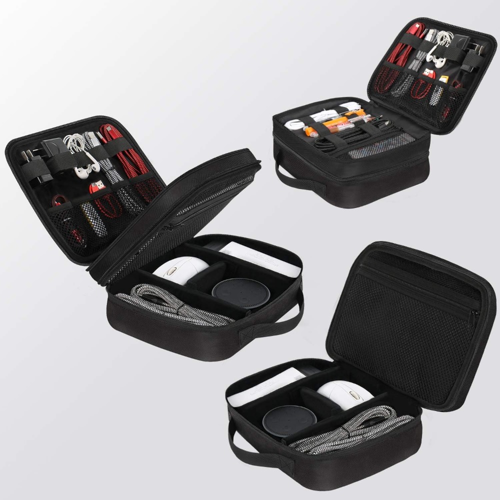 Electronics Organizer Travel C - مراجعة Phone Accessories Organizer وسعره