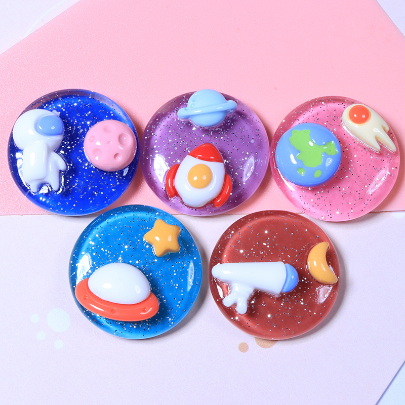 10pcs Resin Universe Space Cab - مراجعة Phone Accessories Wholesale Suppliers وسعره