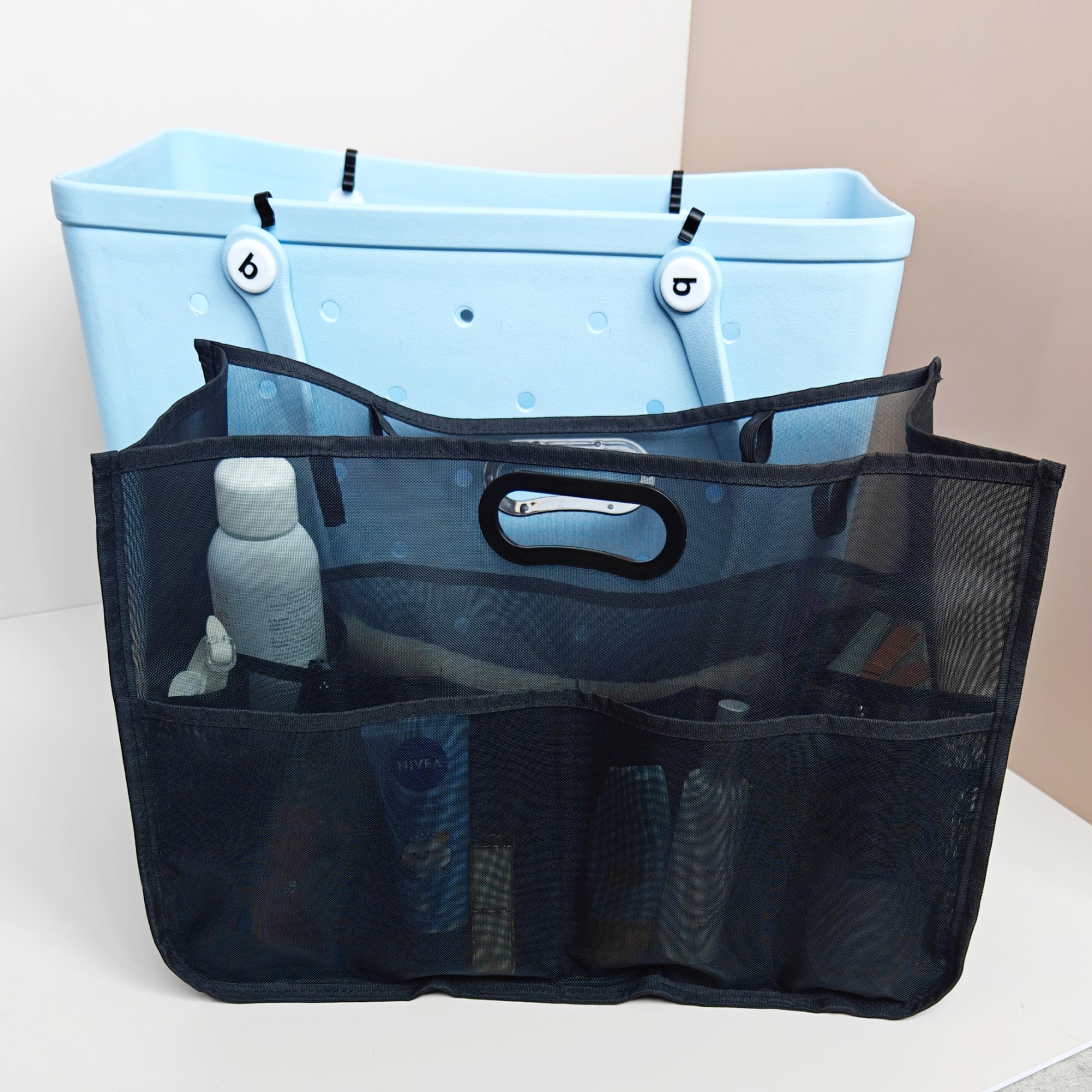 Loomy Mesh Bag Organizer fits  - مراجعة Phone Accessories In China وسعره