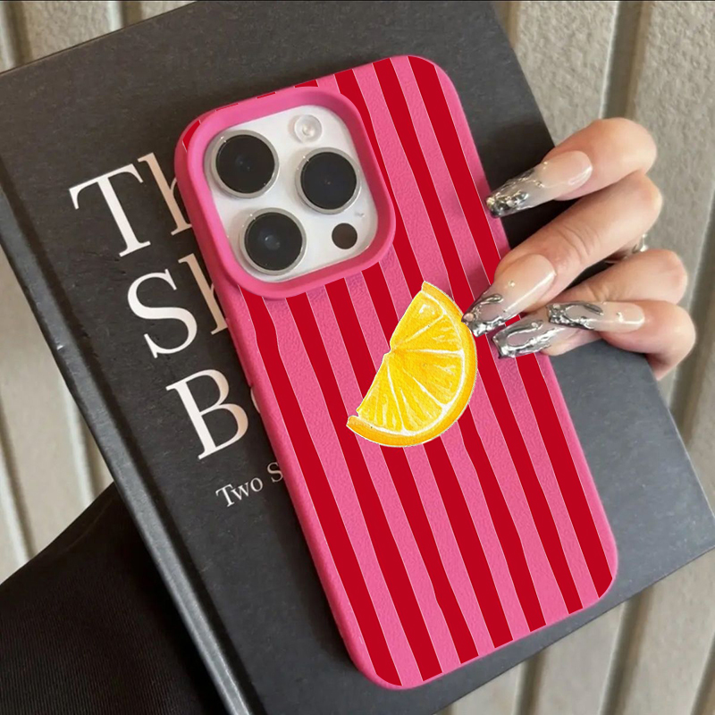 Fashion Lemon Pattern TPU Sili - مراجعة Phone Accessories To Sell وسعره