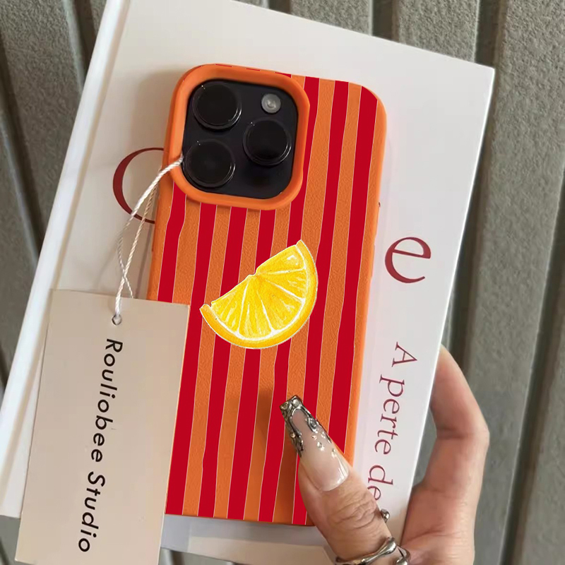 Fashion Lemon Pattern TPU Sili - مراجعة Phone Accessories To Sell وسعره