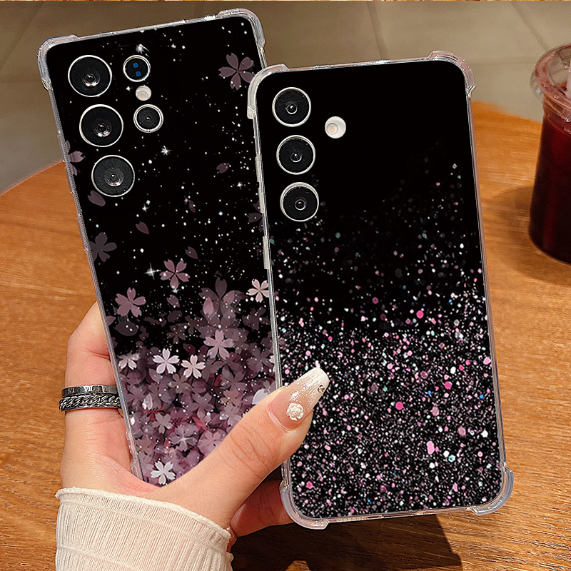 Cherry Blossom Pattern Phone C - مراجعة Phone Case Clear وسعره