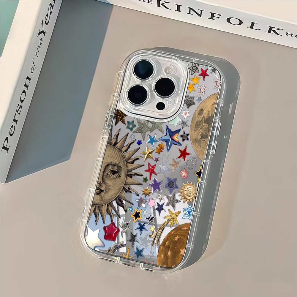 Celestial Gold Glitter Mirror  - مراجعة Phone Accessories To Sell وسعره