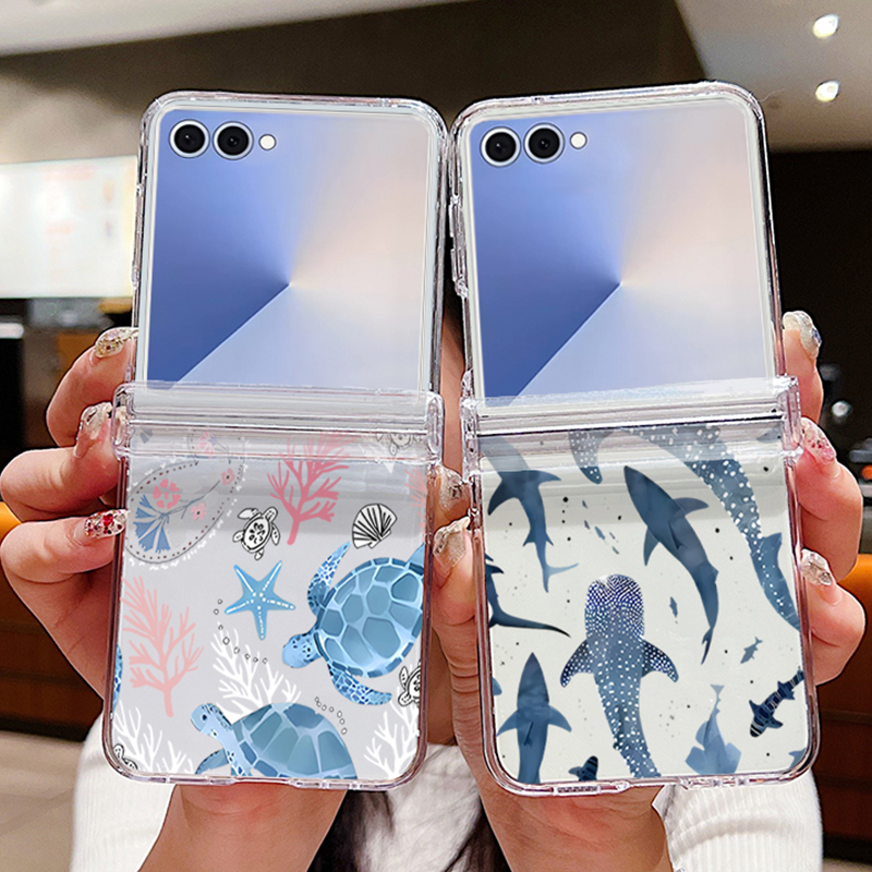 Sharks Shells Phone Case For S - مراجعة Phone Case Clear وسعره
