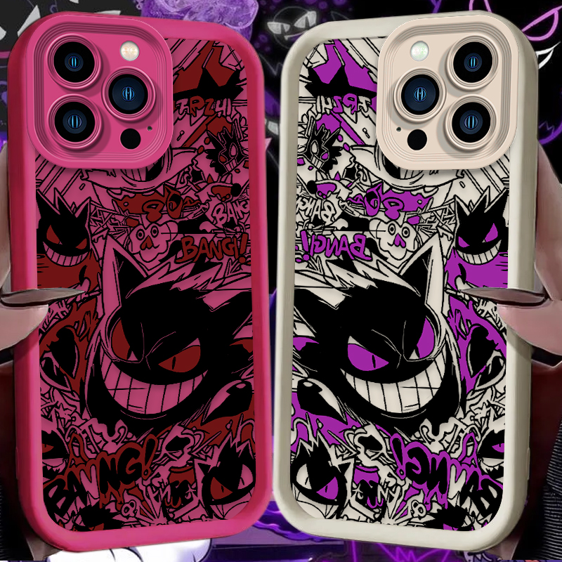 P-Pokemon Gengar Graffiti Phon - مراجعة Phone Accessories To Sell وسعره