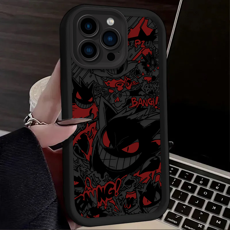 P-Pokemon Gengar Graffiti Phon - مراجعة Phone Accessories To Sell وسعره