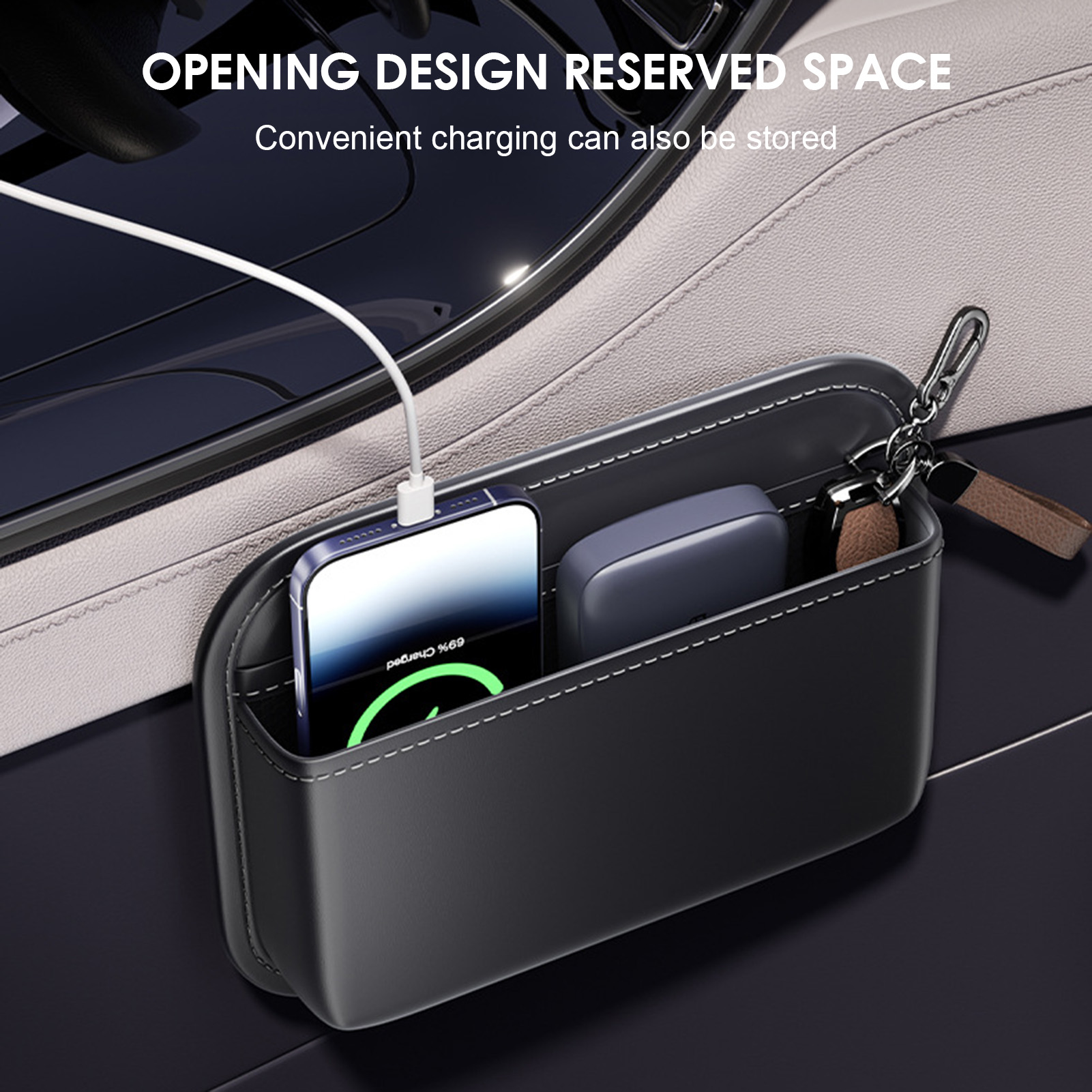 Simple Car Seat Side Pocket Or - مراجعة Phone Accessories Organizer وسعره