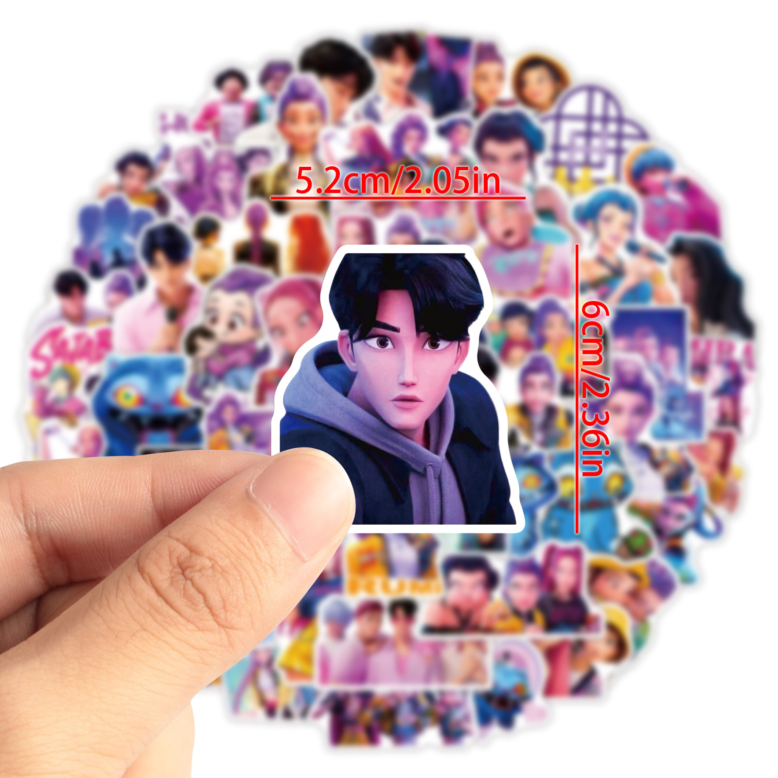 60PCS Cartoon Stickers Y2K Aes - مراجعة Phone Accessories For Teen Girls وسعره