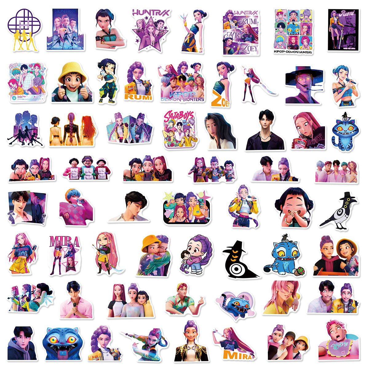60PCS Cartoon Stickers Y2K Aes - مراجعة Phone Accessories For Teen Girls وسعره
