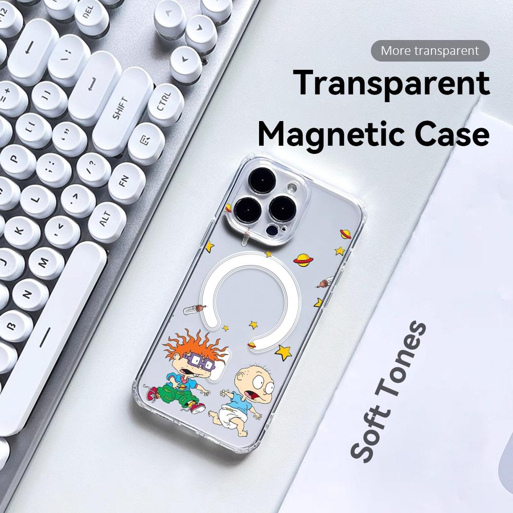 Anime R-Rugrats r-Rugratg Phon - مراجعة Phone Case Clear وسعره