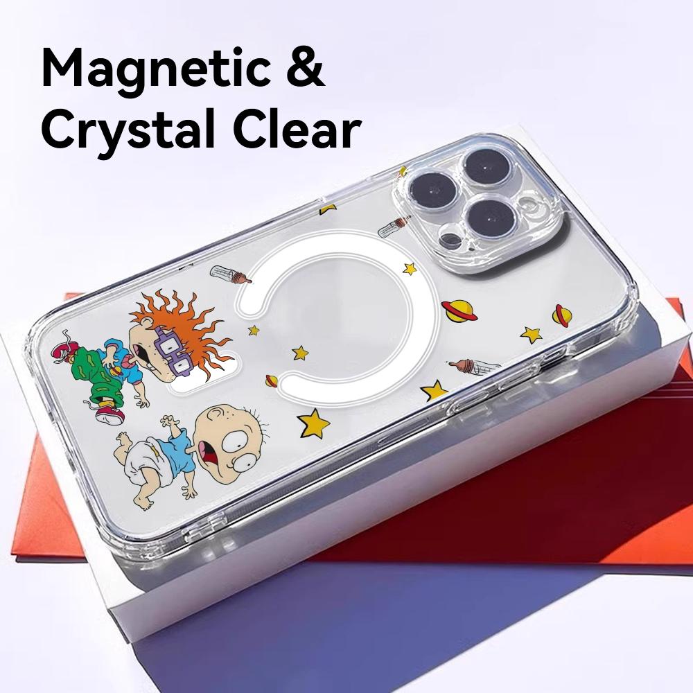 Anime R-Rugrats r-Rugratg Phon - مراجعة Phone Case Clear وسعره