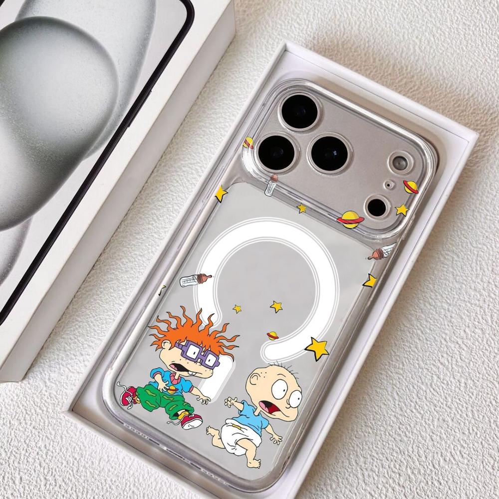 Anime R-Rugrats r-Rugratg Phon - مراجعة Phone Case Clear وسعره