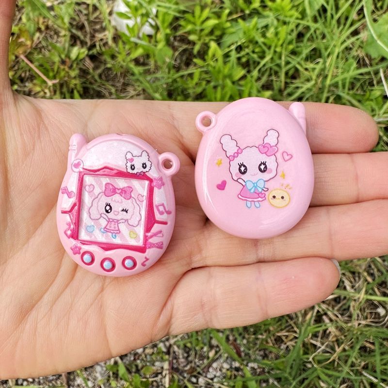 Tamagotchi double-sided printe - مراجعة Phone Accessories Keychain وسعره