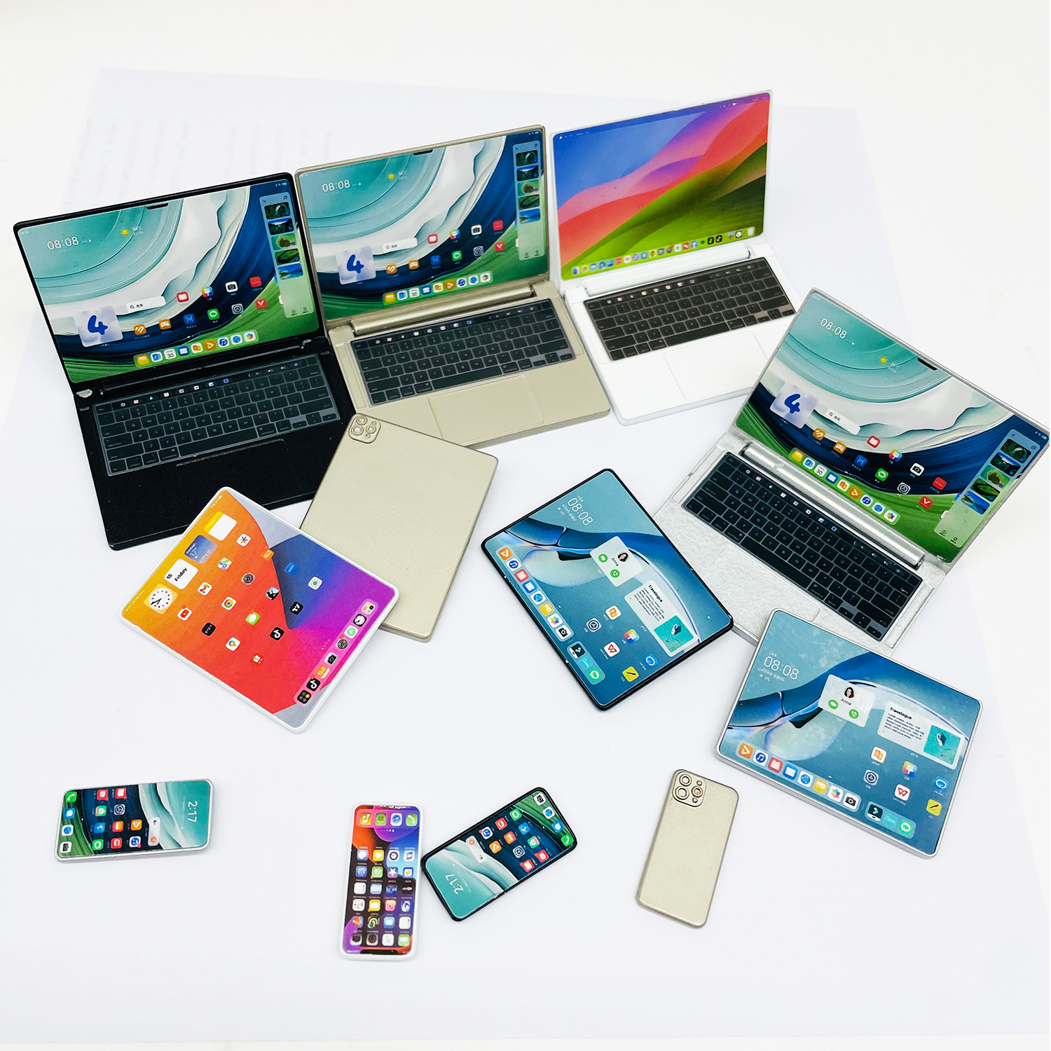 3pcs Simulation Mini Laptop Co - مراجعة Phone Accessories Europe وسعره