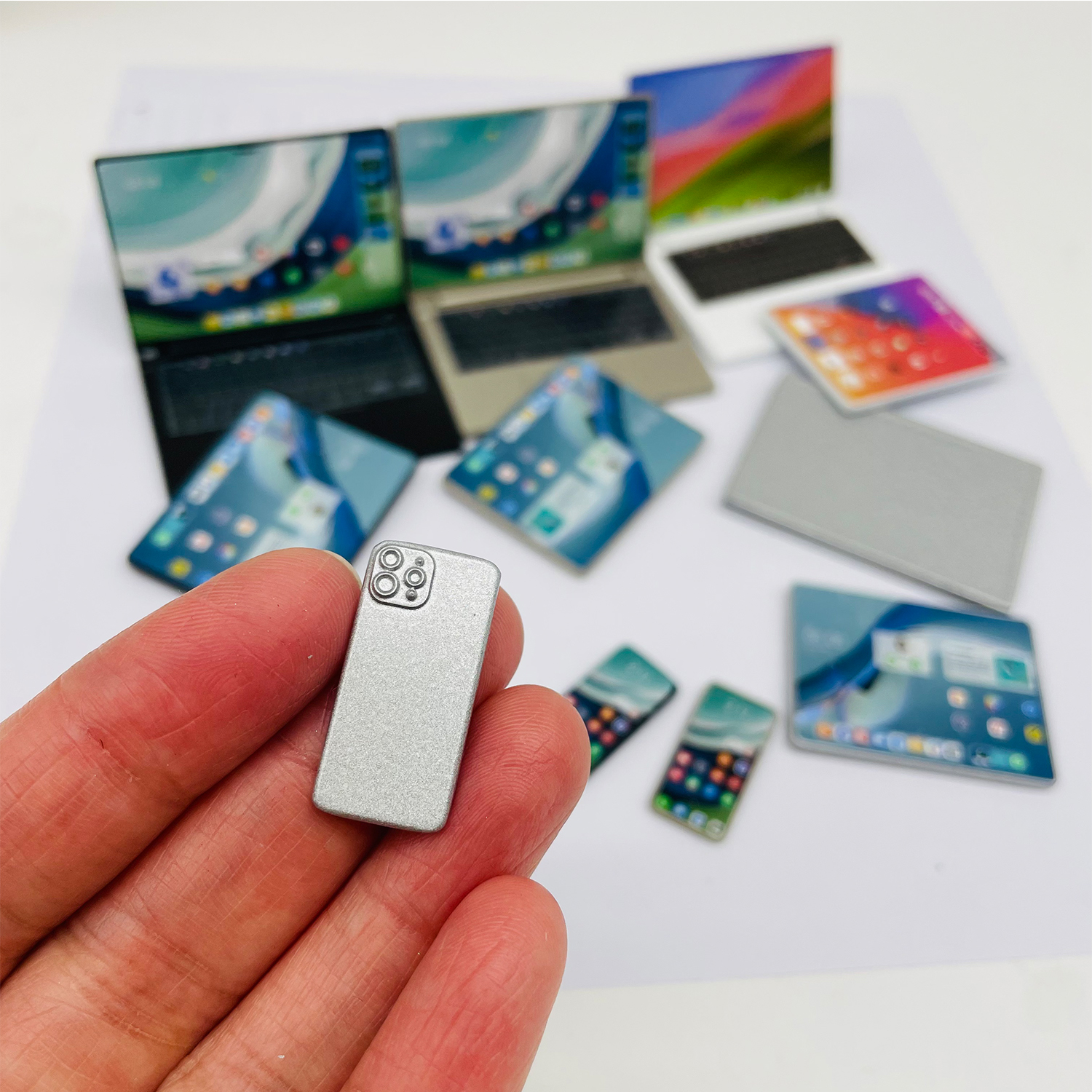 3pcs Simulation Mini Laptop Co - مراجعة Phone Accessories Europe وسعره
