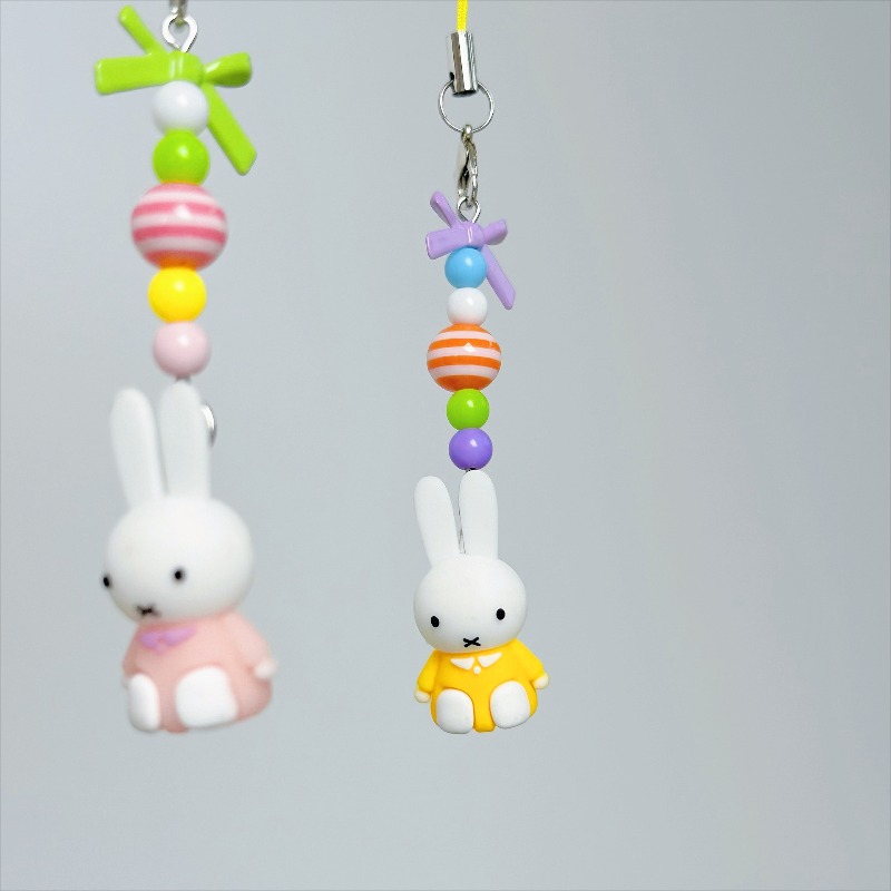 Kawaii Miffy Phone decor Cute  - مراجعة Phone Accessories For Teen Girls وسعره