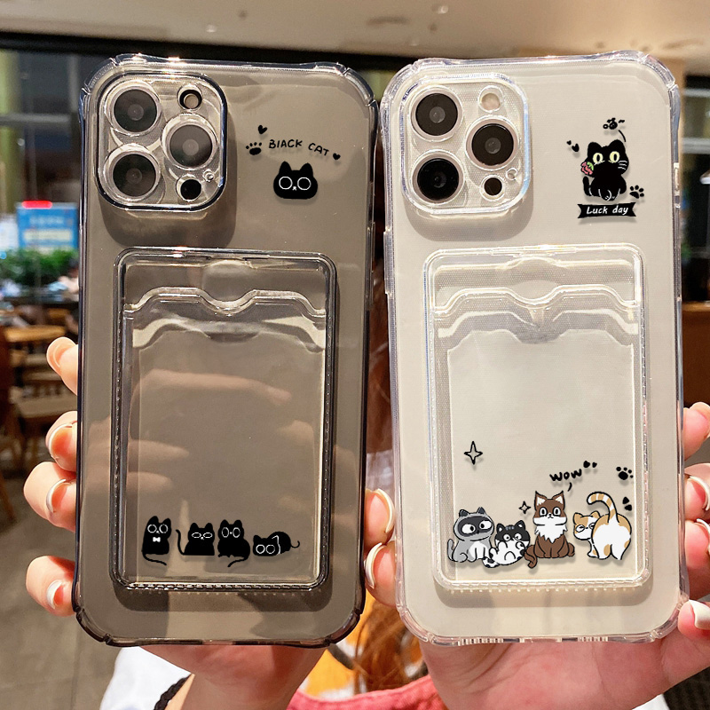 Cute Black Cat Phone Case For  - مراجعة Phone Accessories To Sell وسعره