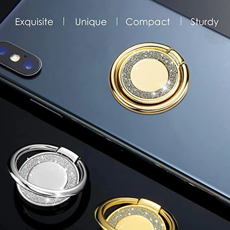 360° Rotatable Metal Ring Phon - مراجعة Phone Accessories And Gadget وسعره
