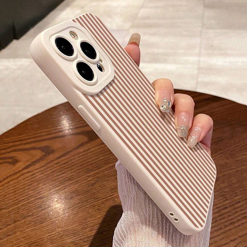 Pink Striped Painted Anti-Drop - مراجعة Phone Accessories To Sell وسعره